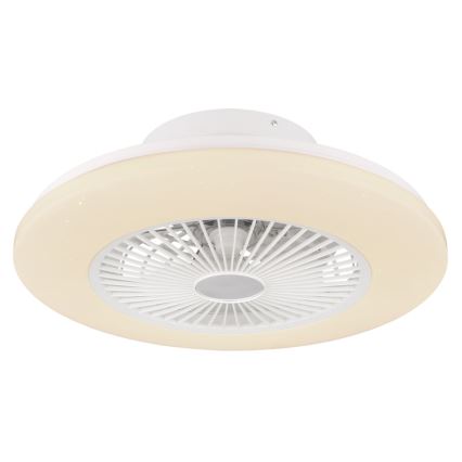 Globo - LED dimbare plafondlamp met ventilator LED/30W/230V 3000-6500K + afstandsbediening