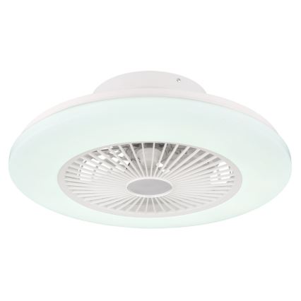 Globo - LED dimbare plafondlamp met ventilator LED/30W/230V 3000-6500K + afstandsbediening