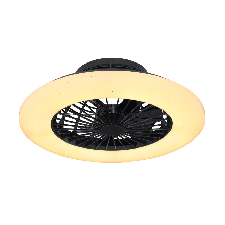 Globo - LED dimbare plafondlamp met ventilator LED/30W/230V 3000-6500K + afstandsbediening