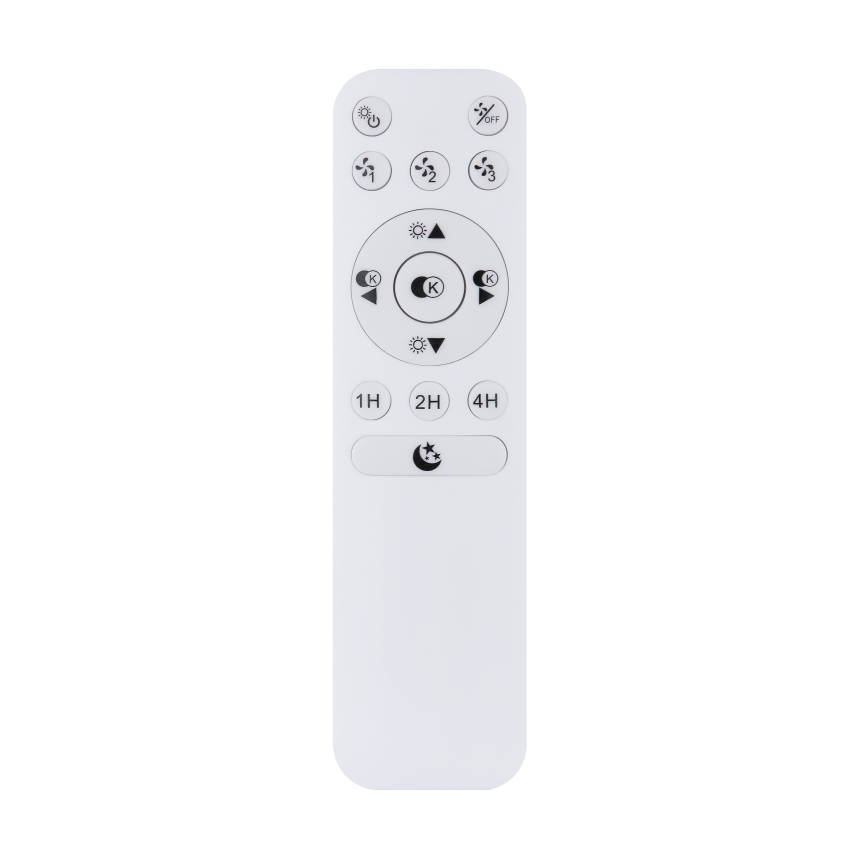 Globo - LED dimbare plafondlamp met ventilator LED/30W/230V 3000-6500K + afstandsbediening