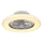 Globo - LED dimbare plafondventilator LED/40W/230V 3000-6500K + afstandsbediening