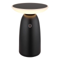 Globo - LED dimbare solar touchlamp LED/10W/3,7V IP54 3600 mAh zwart