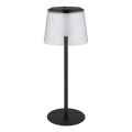 Globo - LED dimbare touch buiten tafellamp LED/1,8W/5V IP44 1800 mAh zwart/helder