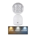 Globo - LED dimbare touch tafellamp LED/2,5W/3,7V 2700/4000/6500K 1800 mAh USB wit