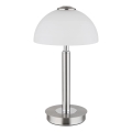 Globo - LED Dimbare touch-tafellamp LED/7W/230V 3000K mat chroom