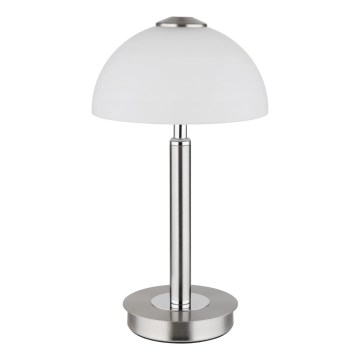 Globo - LED Dimbare touch-tafellamp LED/7W/230V 3000K mat chroom