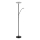 Globo - LED dimbare vloerlamp LED/28W/230V + LED/5W 3000K zwart