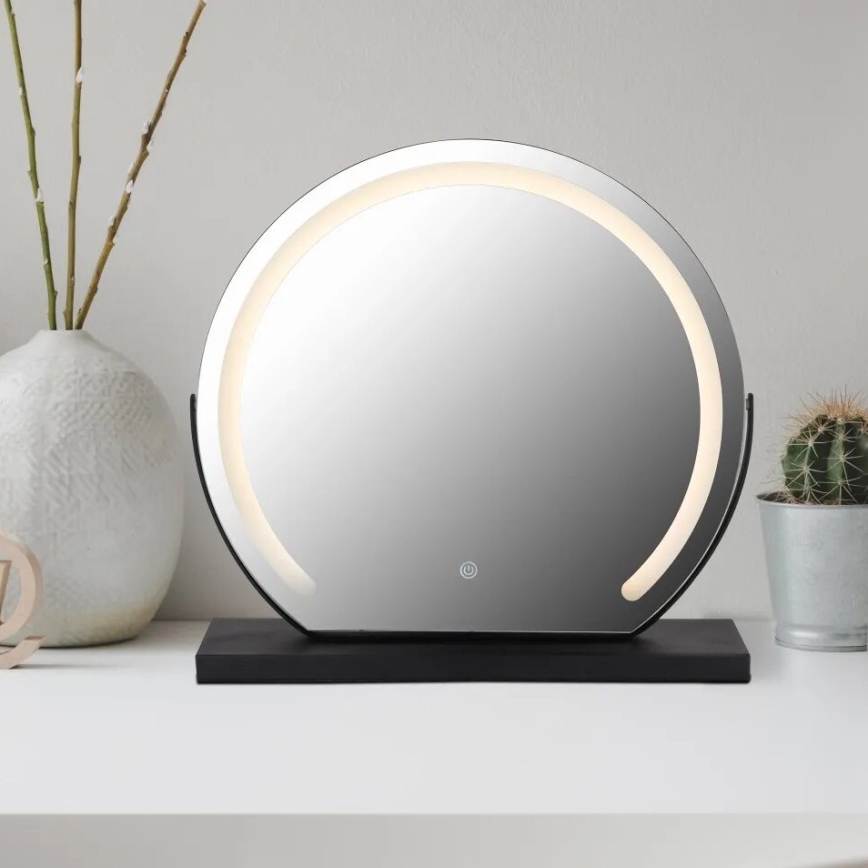 Globo - LED dimbare wandspiegel met verlichting LED/10W/230V 2700/4000/6500K 12x48,5 cm