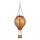Globo - LED Hangende zonne-energie decoratie 12xLED/0,02W/3V IP44 300 mAh vliegende ballon