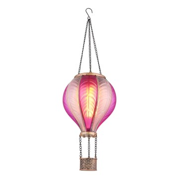 Globo - LED Hanger zonnedecoratie 20xLED/0,5W/3V IP44 Vliegende ballon
