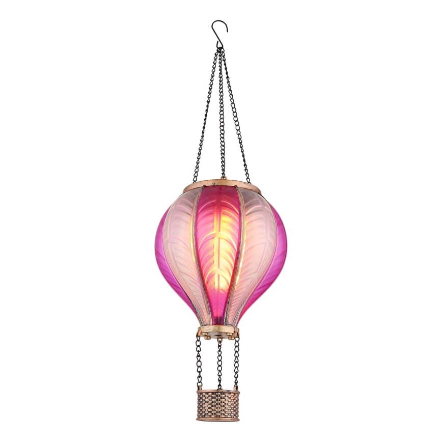 Globo - LED Hanger zonnedecoratie 20xLED/0,5W/3V IP44 Vliegende ballon