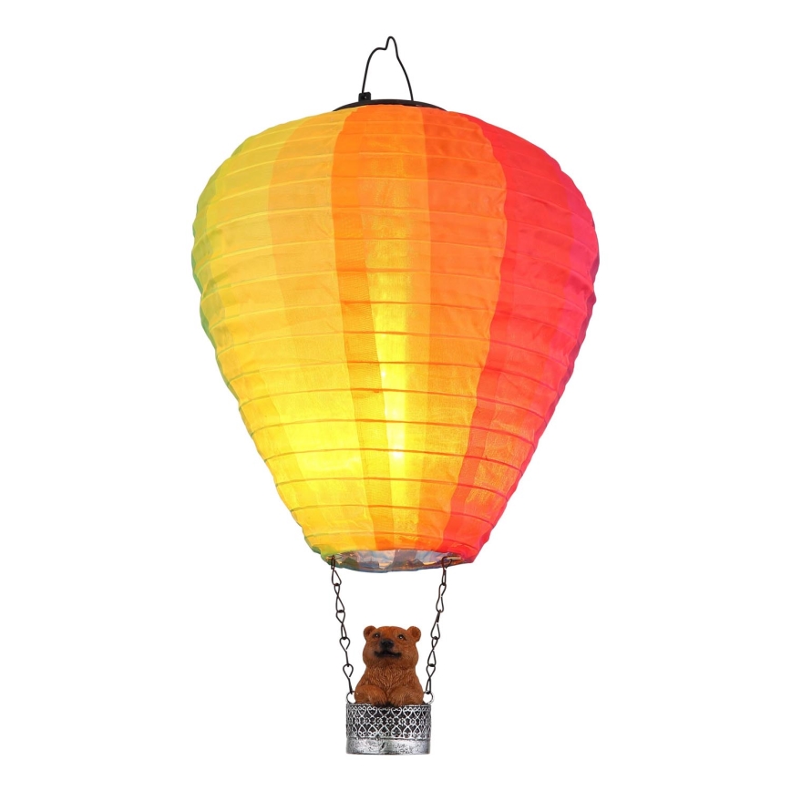 Globo - LED Hanger zonnedecoratie 24xLED/0,06W/3V IP44 Vliegende ballon