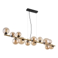 Globo - LED Hanglamp aan een koord 13xG9/3,5W/230V gerookt/bruin
