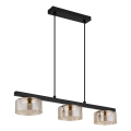 Globo - LED Hanglamp aan een koord 3xGX53/6W/230V gerookt/bruin