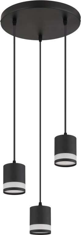 Globo - LED Hanglamp aan een koord 3xGX53/7W/230V 3000K zwart