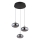 Globo - LED Hanglamp aan een koord 3xLED/6W/230V