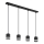 Globo - LED Hanglamp aan een koord 4xGX53/7W/230V 3000K zwart