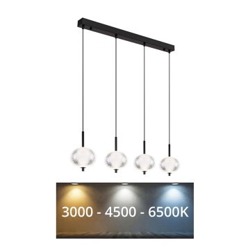 Globo - LED Hanglamp aan een koord 4xLED/5,75W/230V 3000/4500/6500K