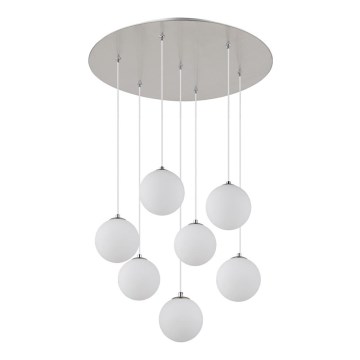 Globo - LED Hanglamp aan een koord 7xG9/3,5W/230V wit