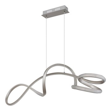 Globo - LED Hanglamp aan een koord LED/40W/230V mat chroom