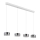 Globo - LED-hanglamp aan kabel LED/24W/230V wit/rookglas