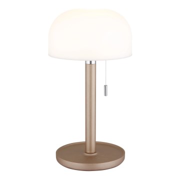 Globo - LED Oplaadbaar tafellamp LED/1,5W/3,7V 3000/4200/6000K 1800mAh bruin