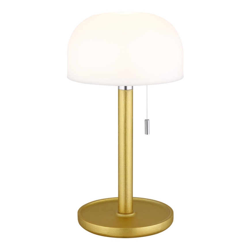 Globo - LED Oplaadbaar tafellamp LED/1,5W/3,7V 3000/4200/6000K 1800mAh messing