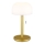 Globo - LED Oplaadbaar tafellamp LED/1,5W/3,7V 3000/4200/6000K 1800mAh messing