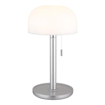 Globo - LED Oplaadbaar tafellamp LED/1,5W/3,7V 3000/4200/6000K 1800mAh zilver