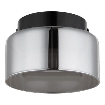 Globo - LED plafondlamp 1xGX53/6W/230V diameter 13 cm gerookt/zwart