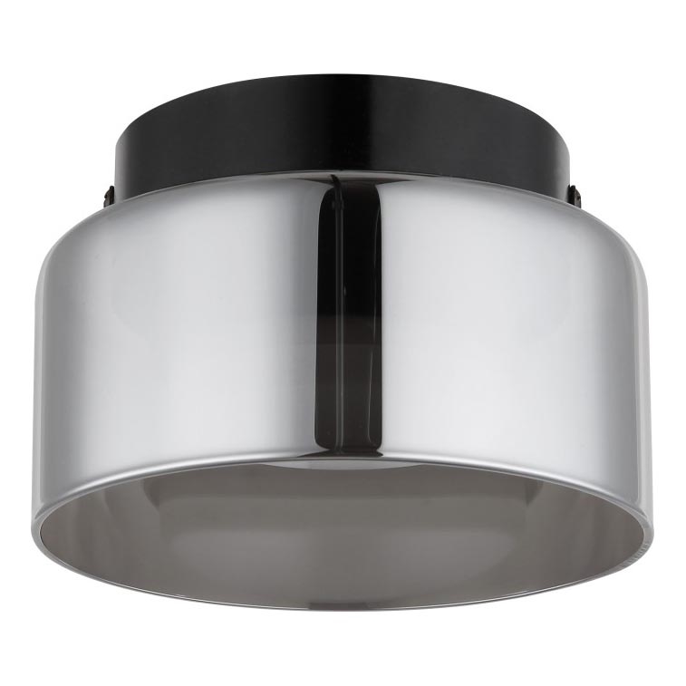 Globo - LED plafondlamp 1xGX53/6W/230V diameter 13 cm gerookt/zwart