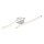 Globo - LED Plafondlamp 2xLED/6W/230V wit
