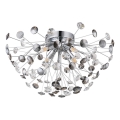 Globo - LED Plafondlamp 4xG9/3,5W/230V diameter 45 cm glanzend chroom