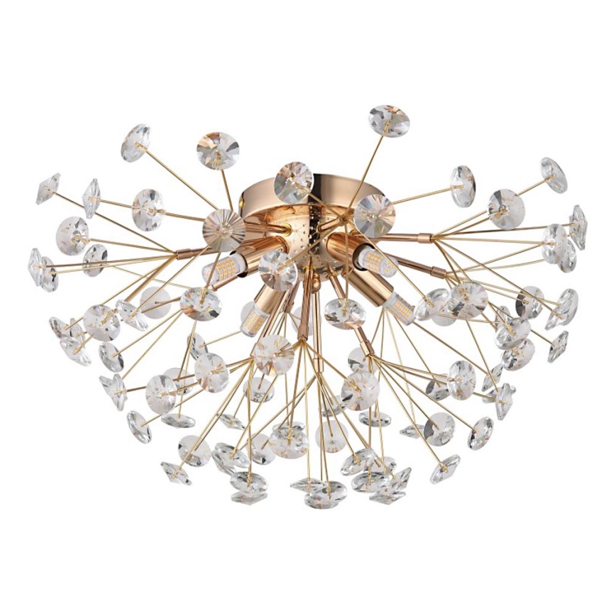 Globo - LED Plafondlamp 4xG9/3,5W/230V diameter 45 cm goud