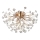 Globo - LED Plafondlamp 4xG9/3,5W/230V diameter 45 cm goud