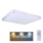 Globo - LED Plafondlamp dimbaar LED/48W/230V + afstandsbediening