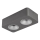 Globo - LED plafondlamp LED/11W/230V 11,7x22,4 cm