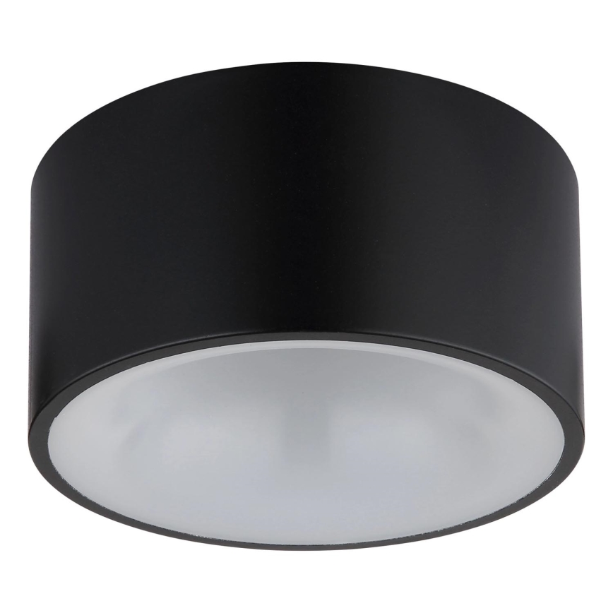 Globo - LED plafondlamp LED/12W/230V 3000K diam. 15 cm zwart