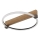 Globo - LED-plafondlamp LED/15W/230V 3000K 41,4x38 cm beige