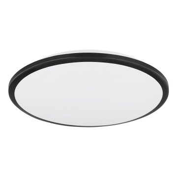 Globo - LED plafondlamp LED/18W/230V 3000K diameter 35 cm zwart