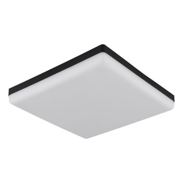 Globo - LED Plafondlamp LED/18W/230V 4000K 30x30 cm zwart