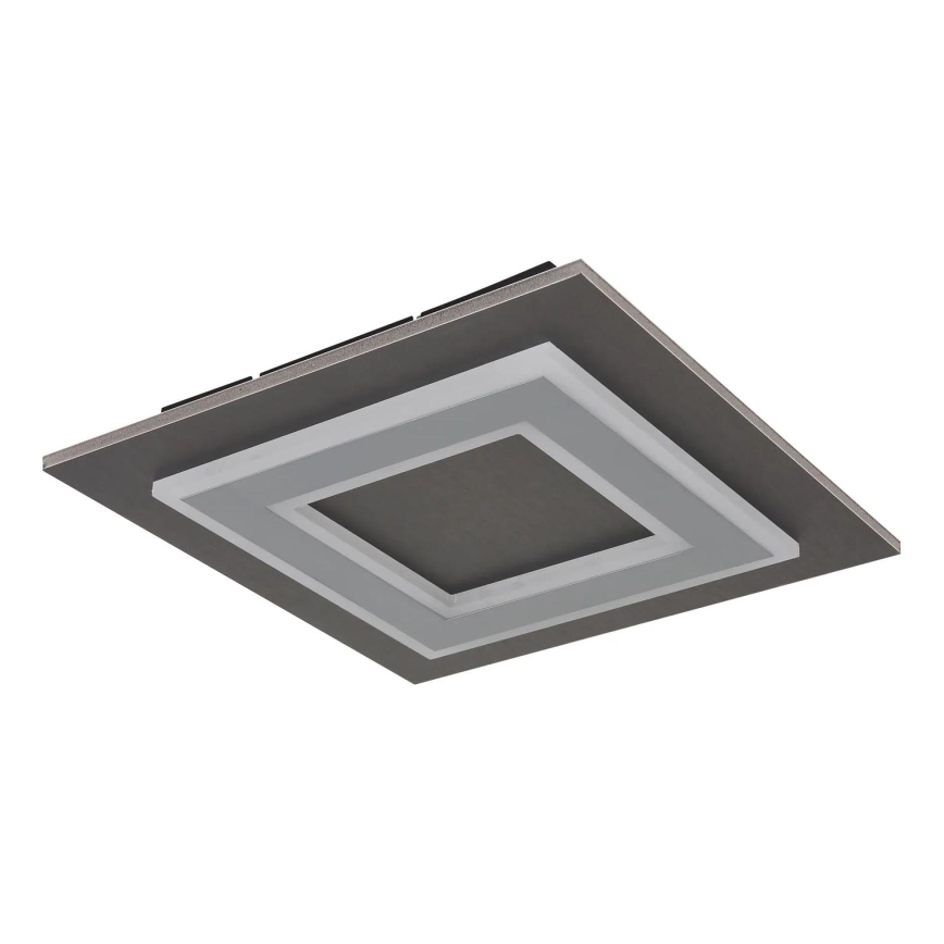 Globo - LED Plafondlamp LED/24W/230V 3000K 32x32 cm antraciet