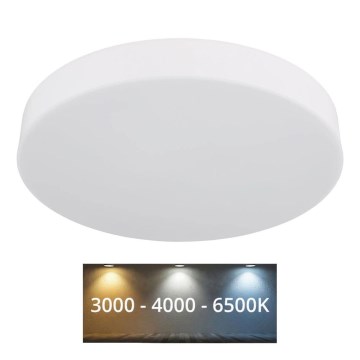 Globo - LED Plafondlamp LED/24W/230V 3000K/4000K/6500K diameter 30 cm wit