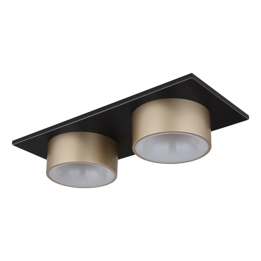 Globo - LED-plafondlamp LED/24W/230V 3000K 46x20 cm beige