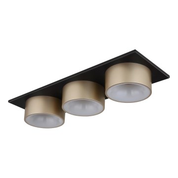 Globo - LED-plafondlamp LED/24W/230V 3000K 58x20 cm beige