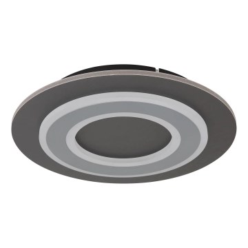 Globo - LED Plafondlamp LED/24W/230V 3000K diameter 32 cm antraciet