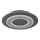 Globo - LED Plafondlamp LED/24W/230V 3000K diameter 32 cm antraciet