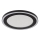 Globo - LED Plafondlamp LED/24W/230V 4000K diameter 34 cm zwart