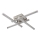 Globo - LED plafondlamp LED/24W/230V 4000K mat chroom