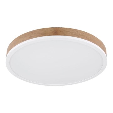 Globo - LED Plafondlamp LED/24W/230V diameter 45 cm bruin